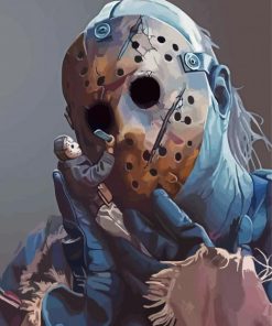 Aesthetic Jason Voorhees Diamond Painting