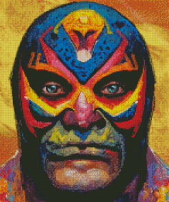 Aesthetic Lucha Diamond Painting