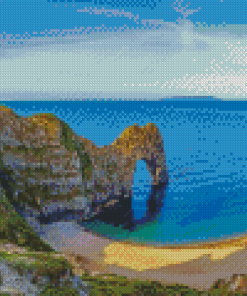 Aesthetic Jurassic Coast Diamond Painting