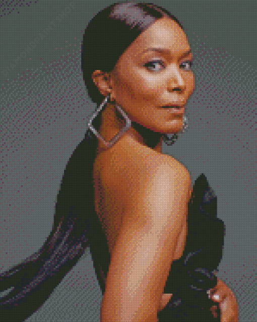 Cool Angela Bassett Diamond Painting