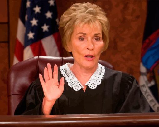 Cool Judge Judy Diamond Painting