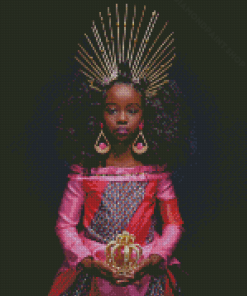 Cute African Princess Diamond Painting