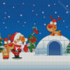 Cute Christmas Cartoon Diamond Painting