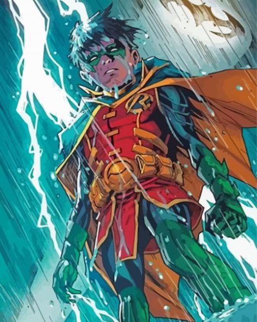 Damian Wayne Character Diamond Painting