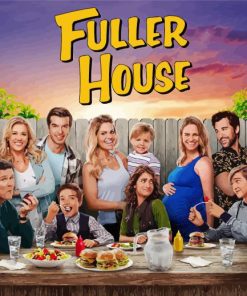 Fuller House Serie Poster Diamond Painting