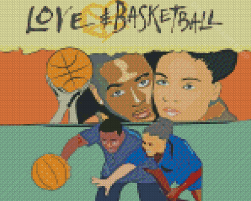 Love And Basketball Diamond Painting