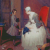 Mom And Daughter Jean Simeon Chardin Diamond Painting