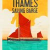 Thames Sailing Barge Poster Diamond Painting