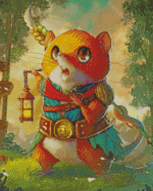 Warrior Mice Diamond Painting