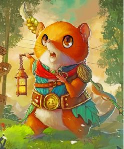 Warrior Mice Diamond Painting