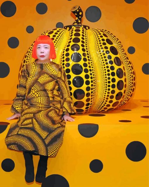 Aesthetic Yayoi Kusama Diamond Painting