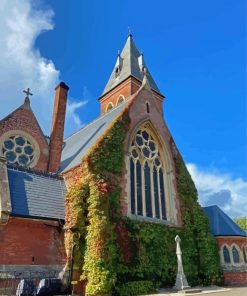 Aldershot Town Buildings In England Diamond Painting