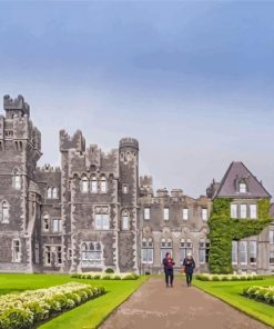 Ashford Castle Ruins Diamond Painting