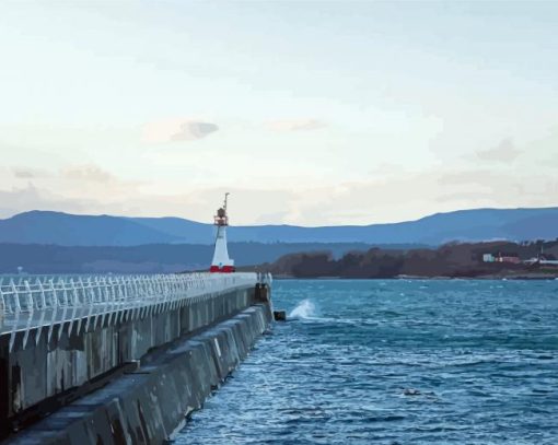 Baily Lighthouse Ireland Diamond Painting