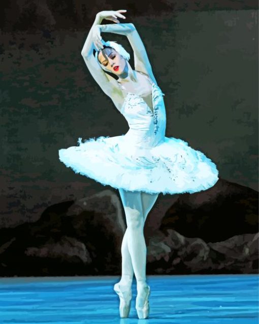 Ballet Swan Lake Diamond Painting