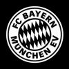 Black And White Bayern Munich Logo Diamond Painting