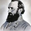 Black And White American Stonewall Jackson Diamond Painting