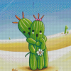 Cactuar Couple Diamond Painting