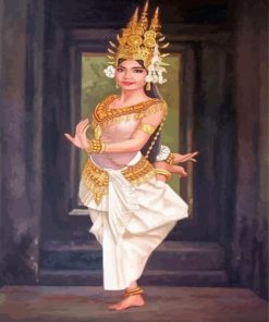 Cambodia Dancer Diamond Painting