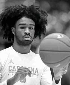 Coby White In Basketballer Black And White Diamond Painting