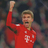 Footballer Thomas Muller Diamond Painting