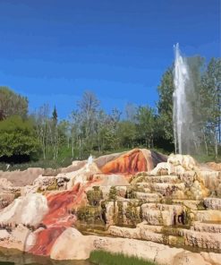 Frontierland Bay Lake Diamond Painting