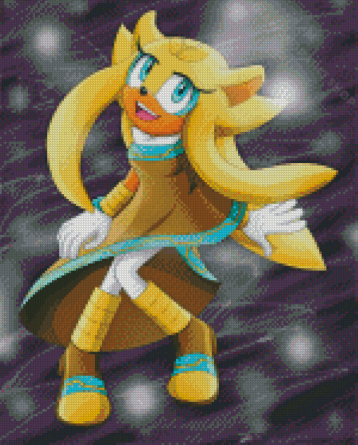 Gold The Tenrec Diamond Painting