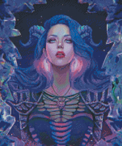 Goth Girl Diamond Painting