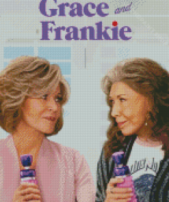 Grace And Frankie Serie Poster Diamond Painting