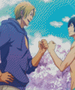 Grand Blue Manga Anime Characters Diamond Painting