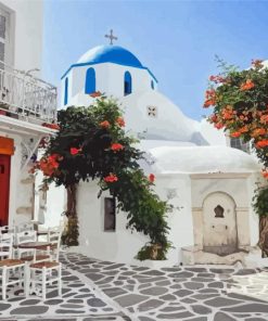 Greece Paros Diamond Painting