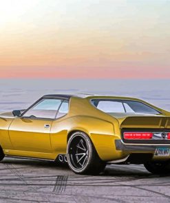 Javelin AMX Classic Car Diamond Painting