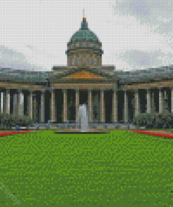 Kazan Cathedral Building Diamond Painting