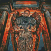 Knife Angel England Sculpture Diamond Painting