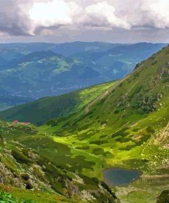 Maramures Landscape Diamond Painting