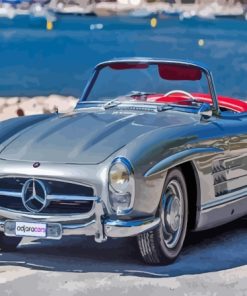 Mercedes Sl 300 By Sea Diamond Painting