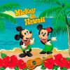 Mickey And Minnie In Hawaii Diamond Painting