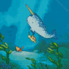 Narwhal Underwater Diamond Painting