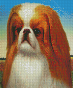 Pekingese Dog Art Diamond Painting