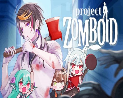 Project Zomboid Game Poster Diamond Painting