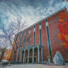 Purdue University Autumn Diamond Painting