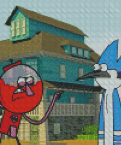 Regular Show Cartoon Diamond Painting