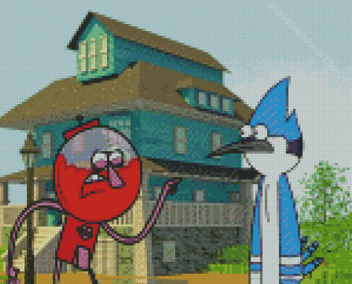 Regular Show Cartoon Diamond Painting