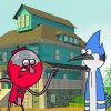 Regular Show Cartoon Diamond Painting