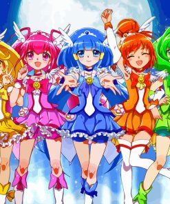 Smile Precure Art Diamond Painting