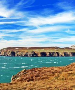 South Stack Cliffs Diamond Painting