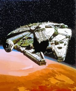 Star Wars Millennium Falcon Starship Diamond Painting