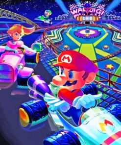 Super Mario Kart Diamond Painting