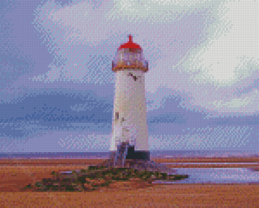 The Talacre Lighthouse Wales Diamond Painting