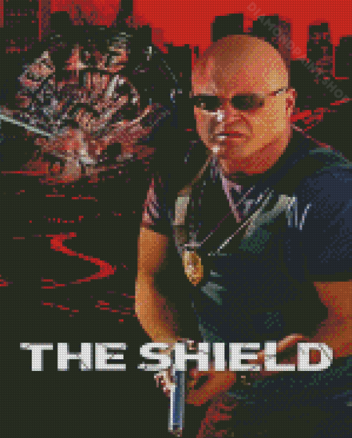 The Shield Poster Diamond Painting